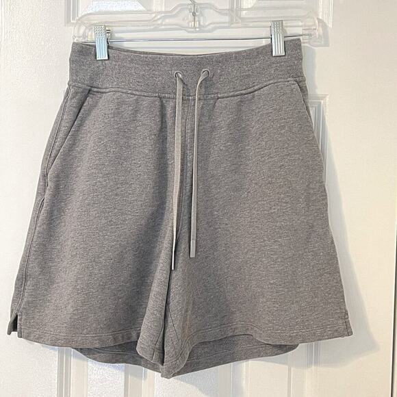 Lululemon High Rise Terry Sweat Shorts Grey 6 NWOT - Picture 8 of 12